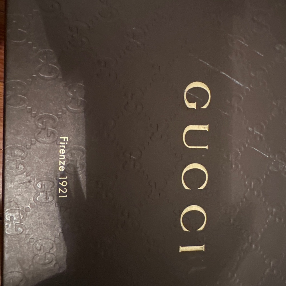 Men’s black Gucci sneakers